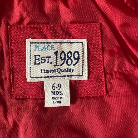 The Children's Place Thermolite baby unisex Jacket size 6/9 months - Picture 5 of 9